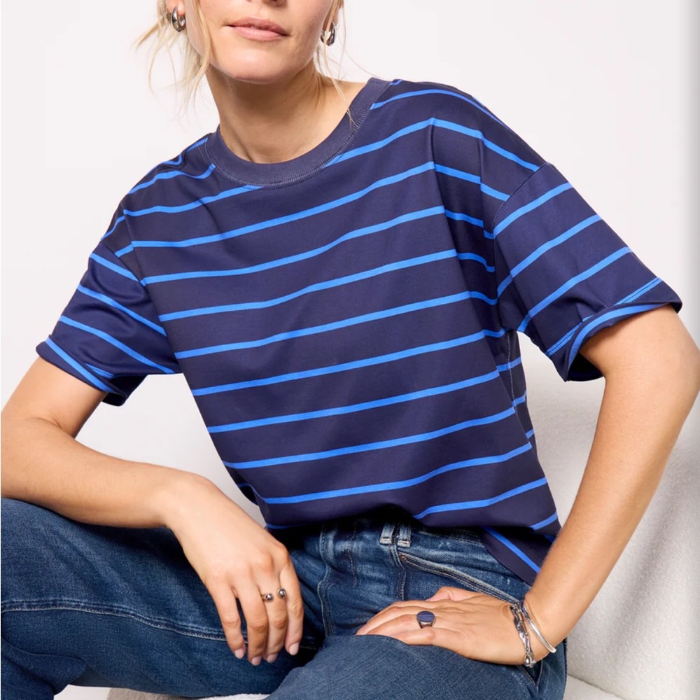 Evereve Ever Perfect Striped T-Shirt